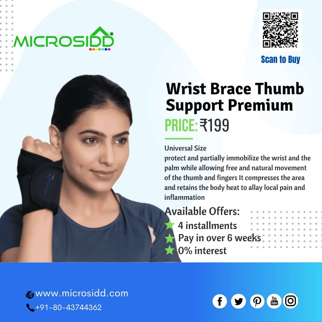 Wrist Brace Thumb Support Premium