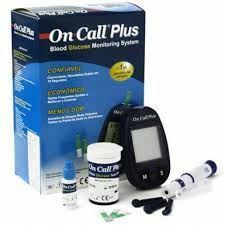 Oncall Plus Glucometer with 25 strips