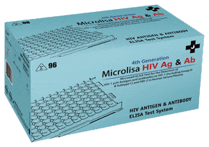 4TH GENERATION MICROLISA HIV Ag & Ab  96 test pack