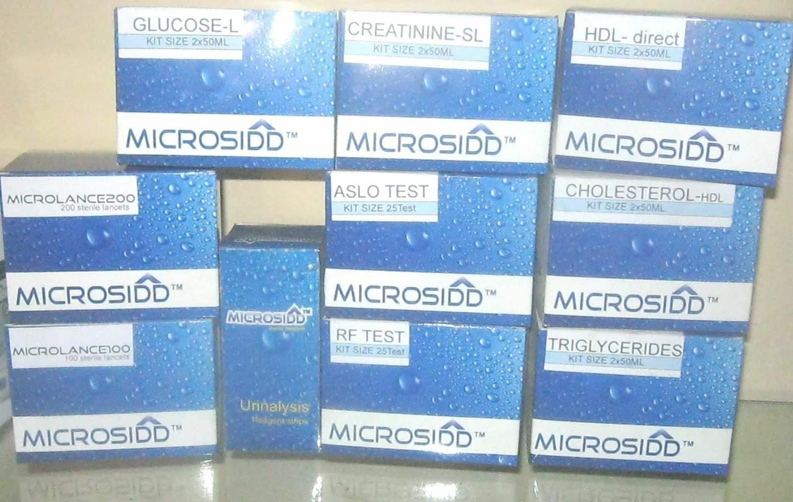 Crp Test kit 25test  Microsidd