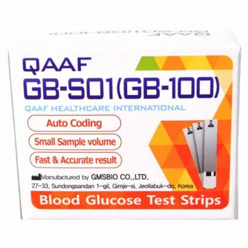 Qaaf 50 Glucometer Strips