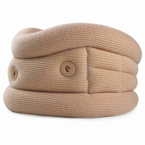Tynor Soft Cervical Collar with Support - Medium Neck Support (M, Beige)