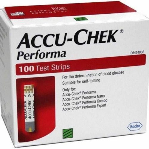 Accuchek Performa Glucometer Strips 100’s pack