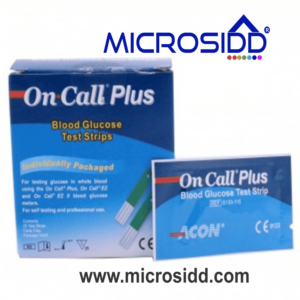Oncall Plus Glucometer Strips 50x2