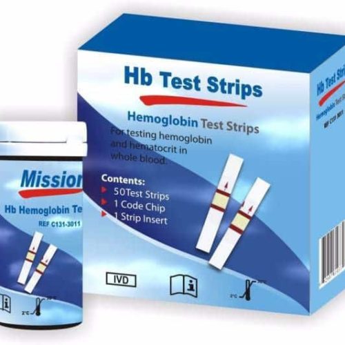 Mission Hb Strips pack of 50 strips
