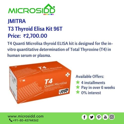 buy T4 Thyroid Elisa Kit 96T online